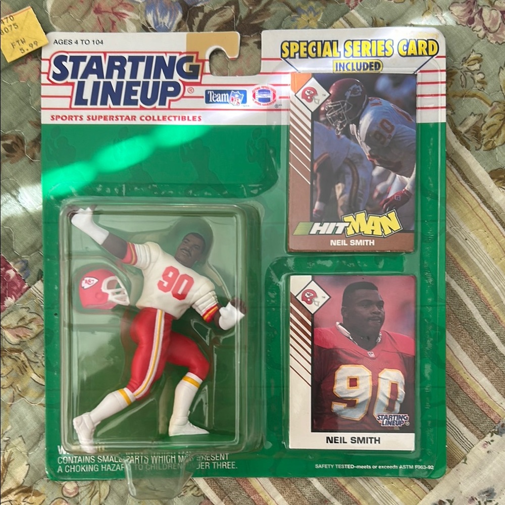 Starting Lineup Neil Smith Action Figure